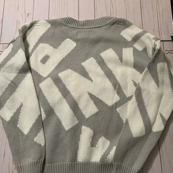 Pink Forenza V Neck Sweater - Picture 3 of 3